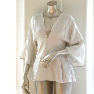 STELLA McCARTNEY SILK BLOUSE - SZ 42 - ITALY